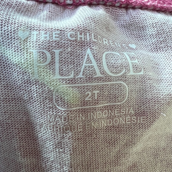 NWOT The Children’s Place 2T Purple & Green Girls Floral Soft Shorts - Picture 3 of 4